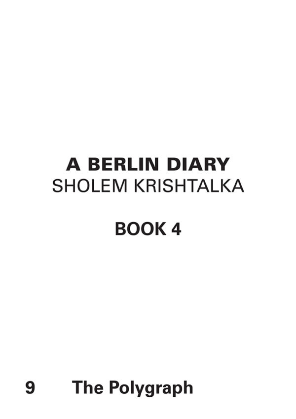 A Berlin Diary - Book 4 - Image 2