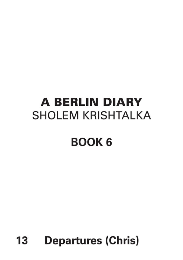 A Berlin Diary - Book 6 - Image 2
