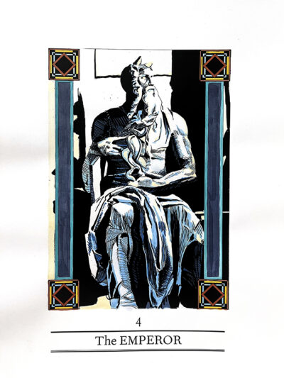 Tarot Print - The Emperor
